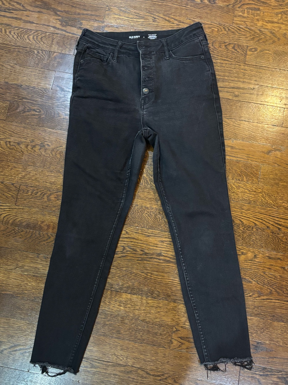 Old Navy Black High-Rise Skinny Jeans